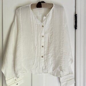 Zara Ramie Blouse